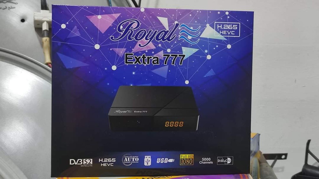 رسيفر رويال 777 اكسترا 3 سنين IPTV 
