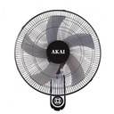 مروحة حائط اكاي بدون ريموت كنترول، 18 بوصة، اسود - AK-WF18 
